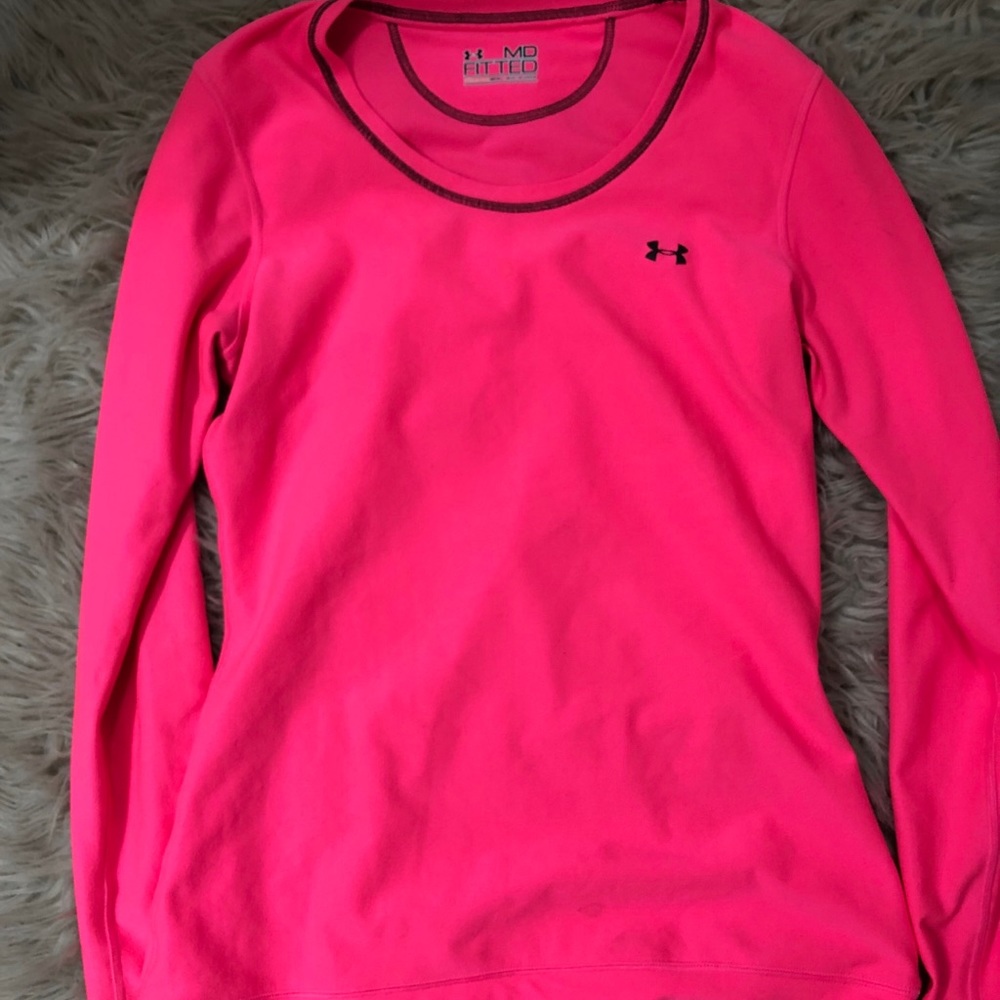 Crew Neck Long Sleeve Shirt-Size Medium